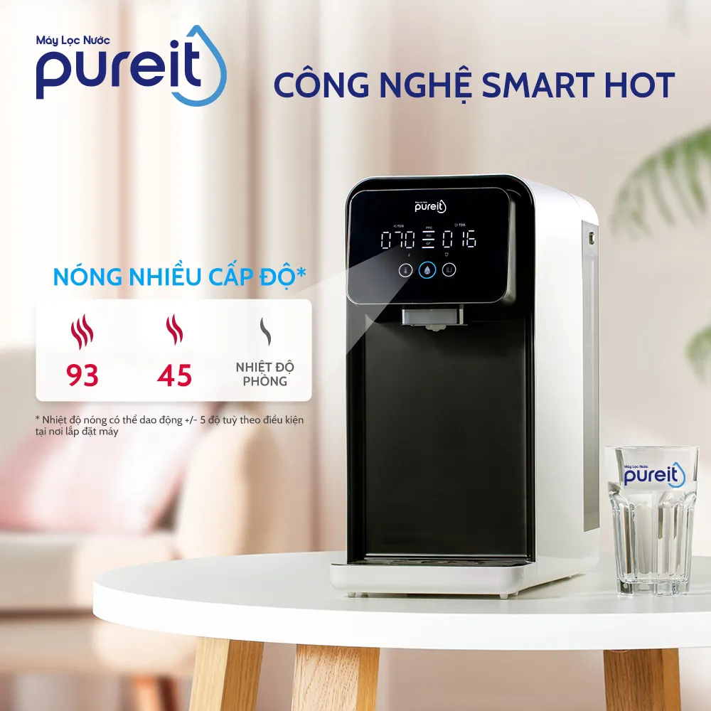 Máy lọc nước 3 chế độ nóng thông minh Lavita