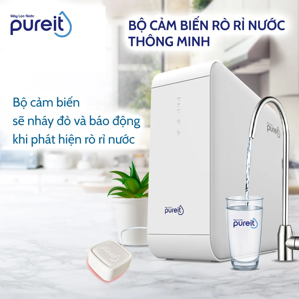 Máy lọc nước âm tủ bếp Delica UR5440