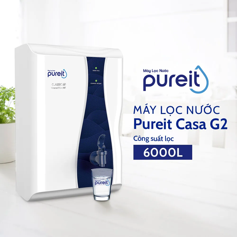 Máy lọc nước treo tường/để bàn Casa G2